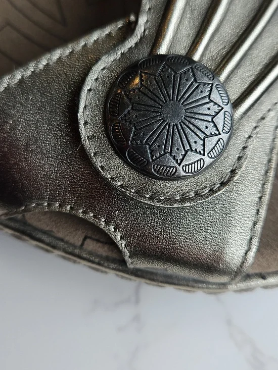 Taos Bronze Metallic Leather Escape Sandals 10 / 41 - Picture 6 of 7